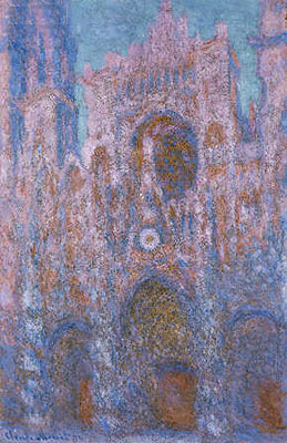 Rouen Cathedral: Setting Sun | Claude Monet | Painting Reproduction