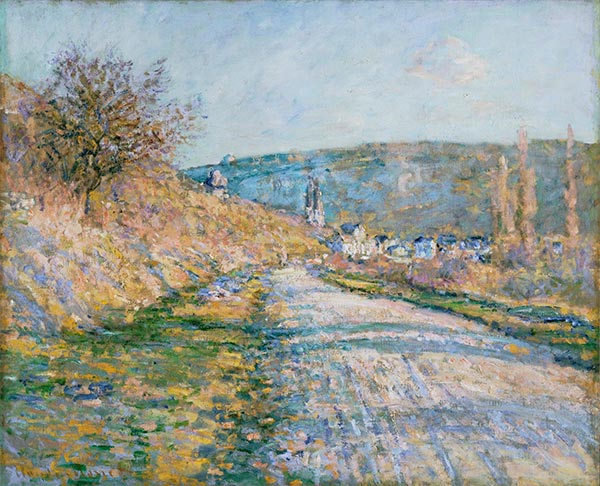 The Road to Vetheuil, 1879 | Claude Monet | Painting Reproduction