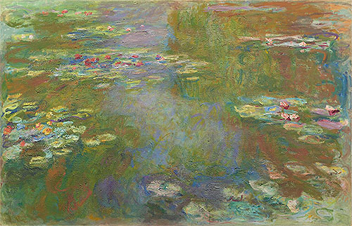 Seerosenteich, c.1917/19 | Claude Monet | Gemälde Reproduktion