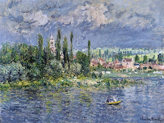 Vétheuil, 1880 | Claude Monet | Gemälde Reproduktion