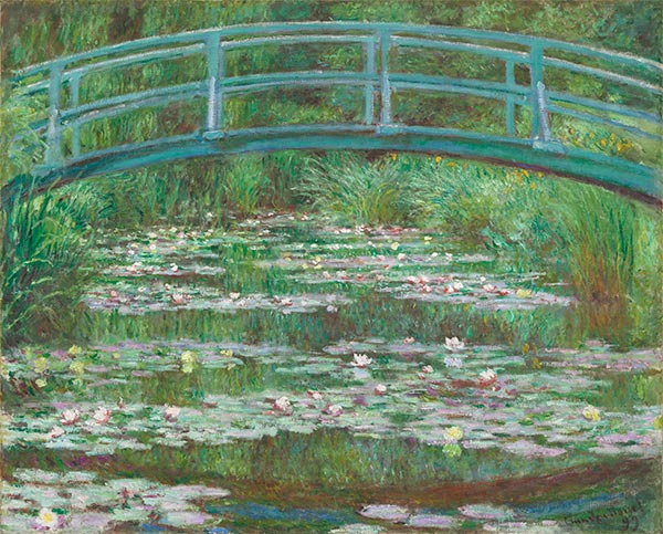 The Japanese Footbridge, 1899 | Claude Monet | Gemälde Reproduktion