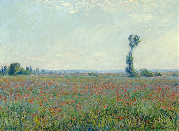 Mohnfeld, 1926 | Claude Monet | Gemälde Reproduktion
