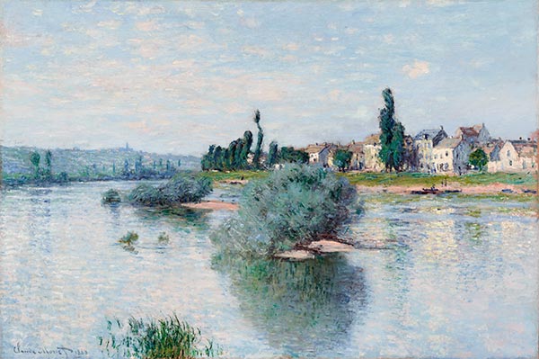 The Seine at Lavacourt, 1880 | Claude Monet | Painting Reproduction