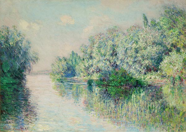 The Seine near Giverny, 1885 | Claude Monet | Painting Reproduction