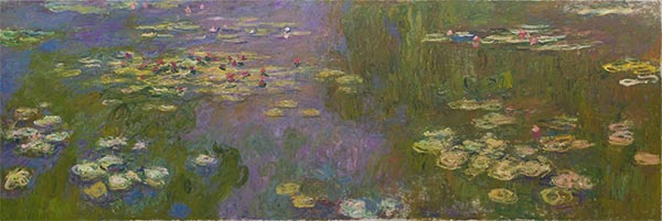 Seerosen (Nympheas), c.1915/26 | Claude Monet | Gemälde Reproduktion