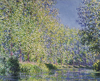 Rocks at Belle-lle Port-Domois by Claude Monet Museum Size Repro on Canvas
