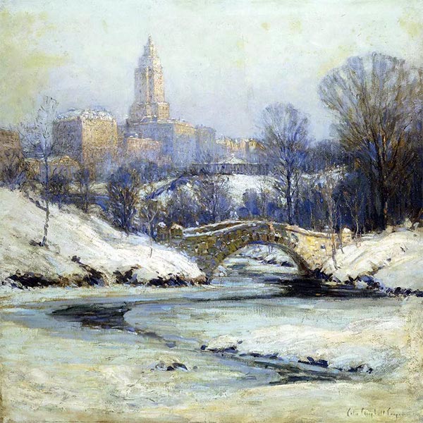 Central Park, Undated | Colin Campbell Cooper | Painting Reproduction
