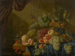 Fruit Still Life, c.1660 by Cornelis de Heem | Painting Reproduction