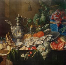 Sumptuous Still Life | Cornelis de Heem | Painting Reproduction