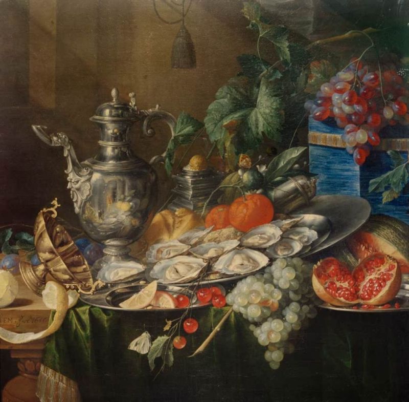 Sumptuous Still Life, 1655 | Cornelis de Heem