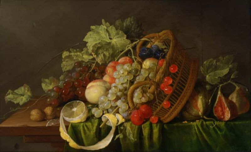 Still Life with a Basket of Fruit, c.1654 | Cornelis de Heem