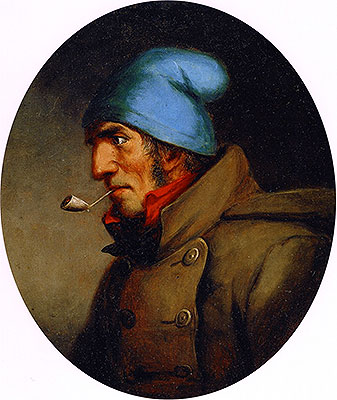 Head of a Habitant | Cornelius Krieghoff | Painting Reproduction