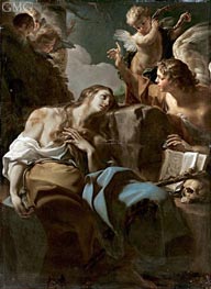 The Penitent Magdalene, c.1740/50 von Corrado Giaquinto | Gemälde-Reproduktion