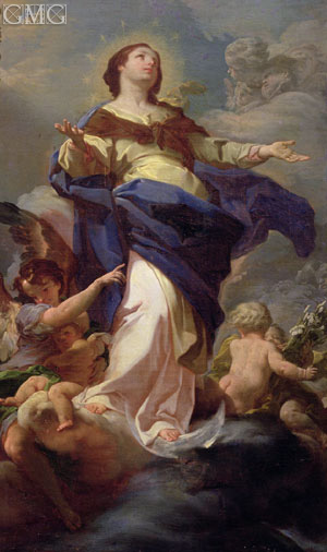 The Immaculate Conception, n.d. by Corrado Giaquinto | Painting Reproduction
