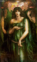 Astarte Syriaca (Syrian Astarte), c.1875/77 by Rossetti | Painting Reproduction