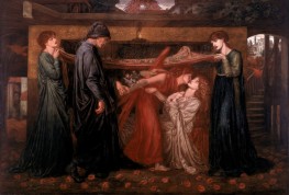 Dantes Traum | Rossetti | Gemälde Reproduktion