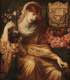 Römische Witwe | Rossetti | Gemälde Reproduktion
