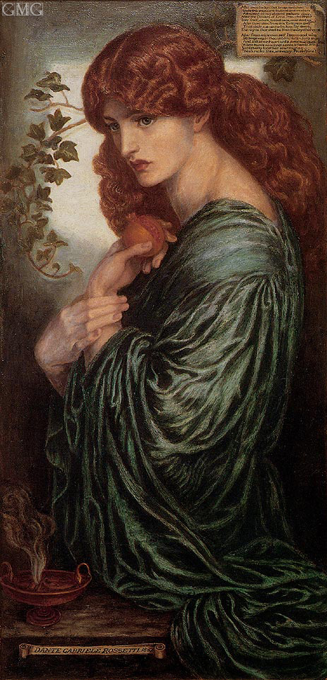 Proserpine, c.1881/82 | Rossetti | Gemälde Reproduktion