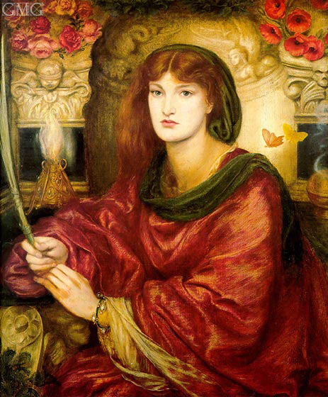 Sibylla Palmifera, c.1866/70 | Rossetti | Gemälde Reproduktion