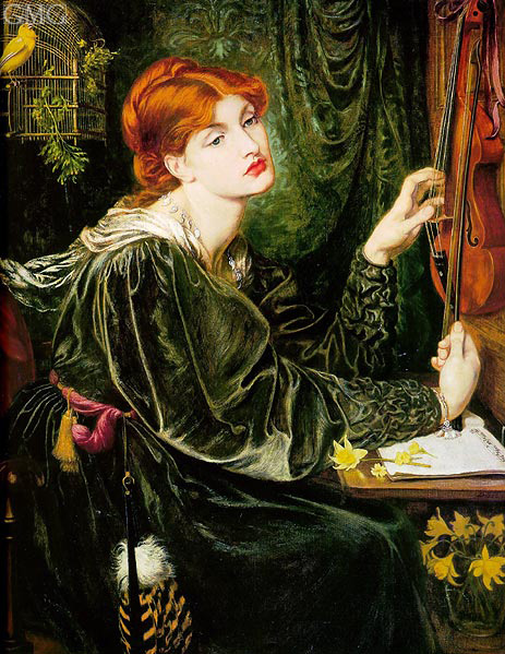 Veronica Veronese, 1872 | Rossetti | Painting Reproduction