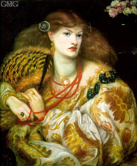 Monna Vanna, 1866 | Rossetti | Gemälde Reproduktion