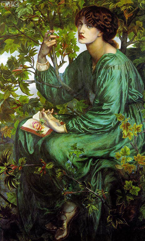 The Day Dream, 1880 | Rossetti | Painting Reproduction