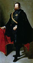 Don Gaspar de Guzman Count-Duke de Olivares, Undated von Velazquez | Gemälde-Reproduktion