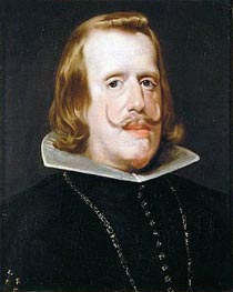 Portrait of Philip IV | Velazquez | Painting Reproduction