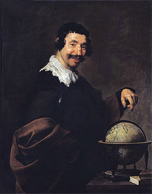 Democrite, c.1628/29 | Velazquez | Painting Reproduction