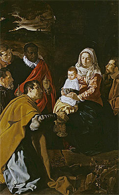 The Adoration of the Magi, 1619 | Velazquez | Gemälde Reproduktion