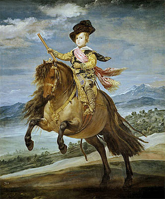 Prince Baltasar Carlos on Horseback, c.1635/36 | Velazquez | Gemälde Reproduktion