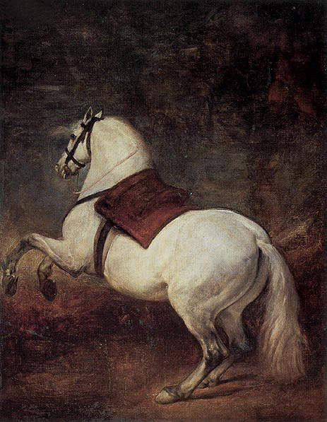 A White Horse, c.1634/35 by Velazquez | Painting Reproduction