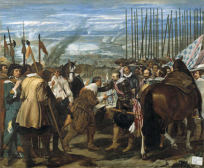 Surrender of Breda (Las Lanzas), c.1634/35 | Velazquez | Painting Reproduction