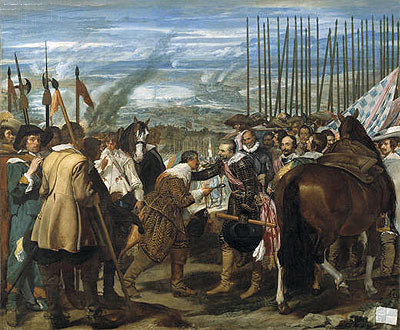 Surrender of Breda (Las Lanzas), c.1634/35 by Velazquez | Painting Reproduction
