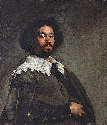 Juan de Pareja, 1650 by Velazquez | Painting Reproduction