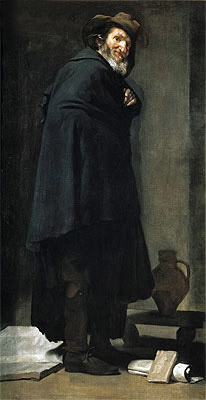 Menippus, c.1639/40 | Velazquez | Gemälde Reproduktion