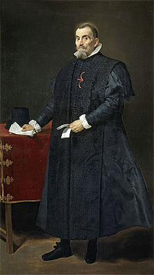 Diego del Corral y Arellano, Richter des Obersten Rates von Kastilien | Velazquez | Gemälde Reproduktion