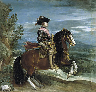Equestrian Portrait of Philip IV, c.1636 | Velazquez