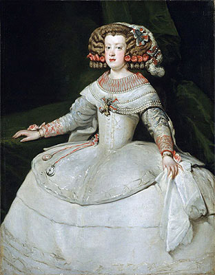 Infanta Maria Theresa, 1653 | Velazquez | Gemälde Reproduktion