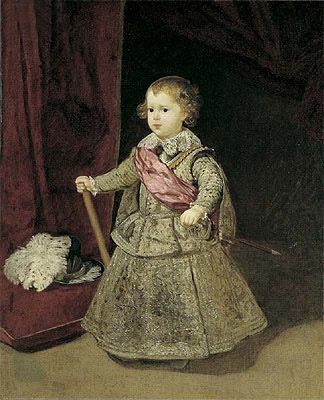 Prince Baltasar Carlos in Silver, 1633 | Velazquez | Painting Reproduction