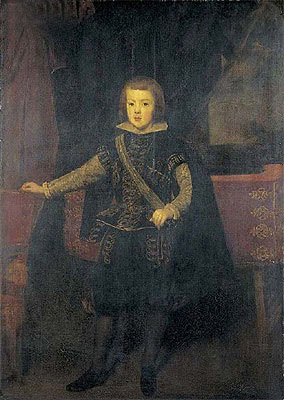 Prince Baltasar Carlos in Black and Silver, c.1640 | Velazquez | Painting Reproduction