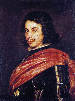 Francesco I. d'Este, Herzog von Modena, 1638 von Velazquez | Gemälde-Reproduktion
