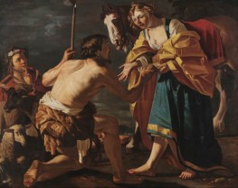 Granida and Daifilo | Dirck van Baburen | Painting Reproduction