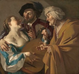 The Procuress | Dirck van Baburen | Painting Reproduction
