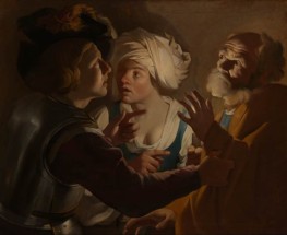 Denial of Saint Peter, c.1610 by Dirck van Baburen | Painting Reproduction