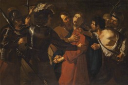 The Betrayal of Christ, c.1616/19 by Dirck van Baburen | Painting Reproduction
