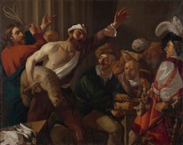 Christ Driving the Money Changers from the Temple, c.1610/25 by Dirck van Baburen | Painting Reproduction