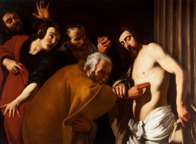 The Incredulity of Saint Thomas, c.1617/20 | Dirck van Baburen