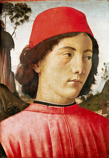 Portrait of a Young Man, c.1477/78 | Ghirlandaio | Gemälde Reproduktion