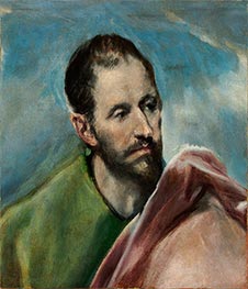 Saint Bartholomew Apostle, c.1600 by El Greco | Painting Reproduction